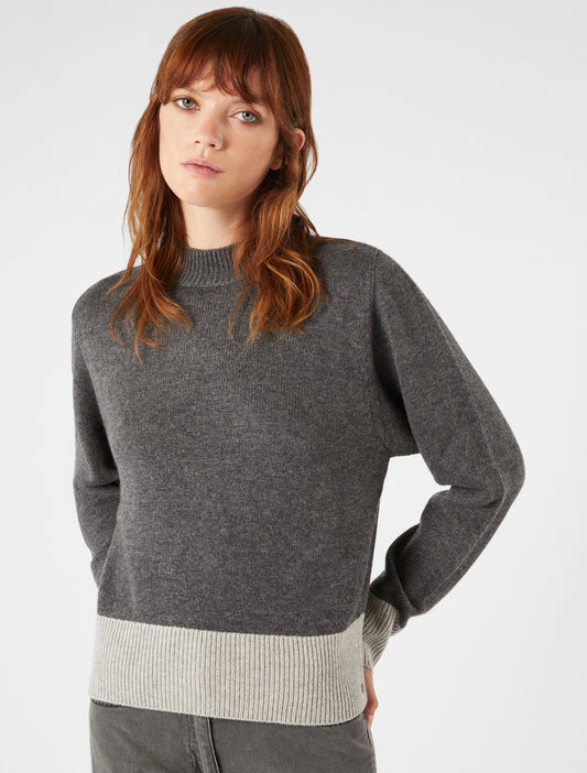 PALE-005GRIGIOMELANGE - MAGLIA - PENNYBLACK