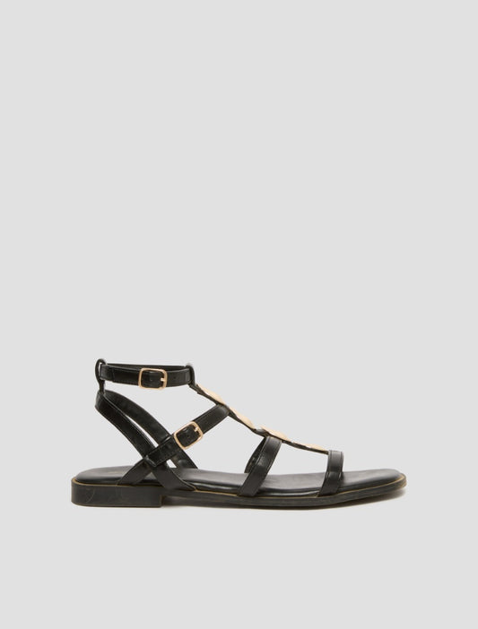 PBABRONCIO-002NERO - SANDALI - PENNYBLACK