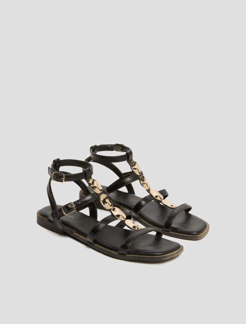 PBABRONCIO-002NERO - SANDALI - PENNYBLACK