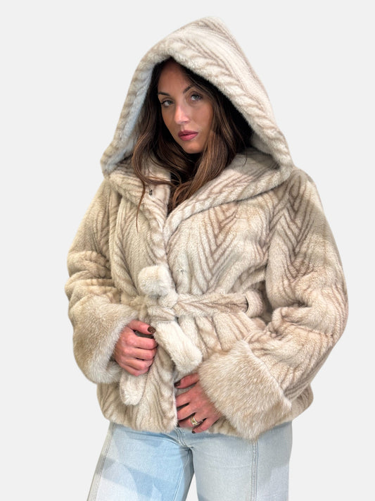 JLYV0522-BEIGE - ECOPELLICCIA - FURELLE