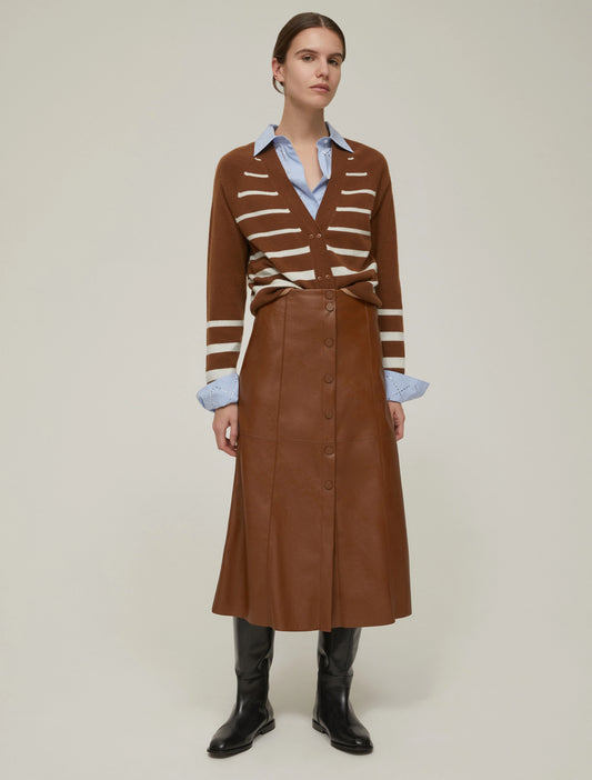 SIBILLA-001CUOIO - GONNA - PENNYBLACK