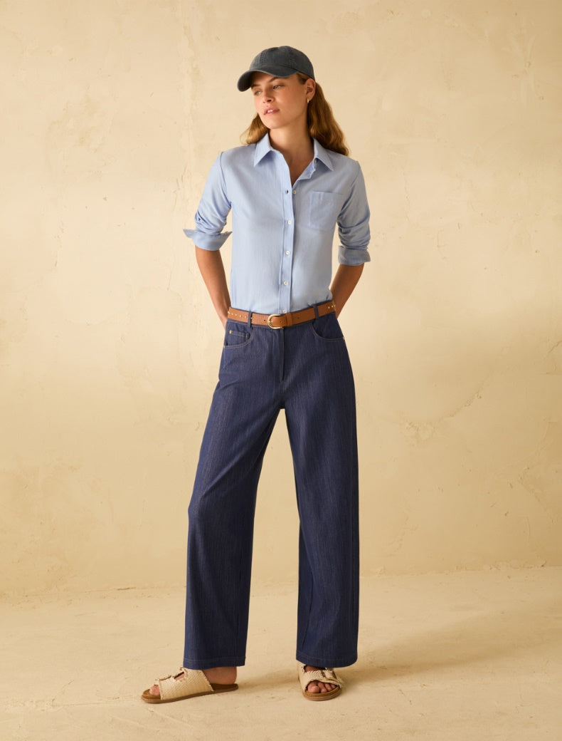 PBJDRAGHI-001BLU - PANTALONE - PENNYBLACK