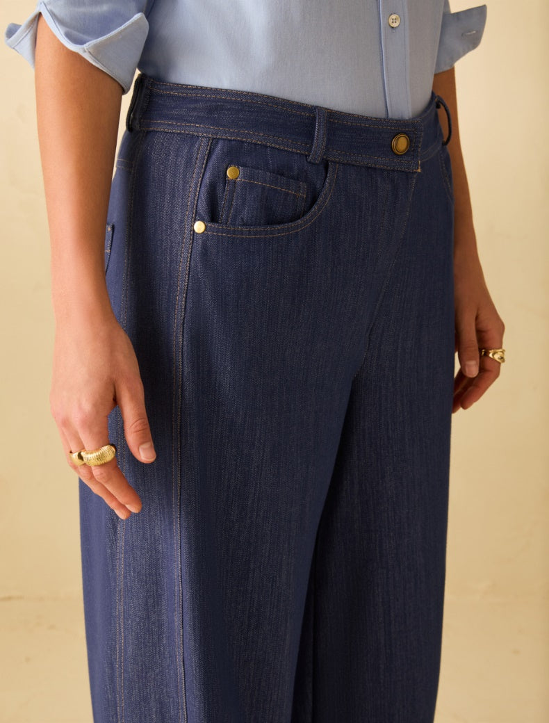 PBJDRAGHI-001BLU - PANTALONE - PENNYBLACK