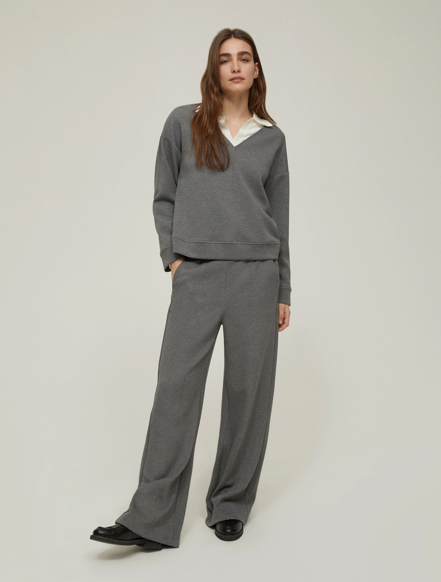 ATTILIA-006GRIGIO - PANTALONE - PENNYBLACK