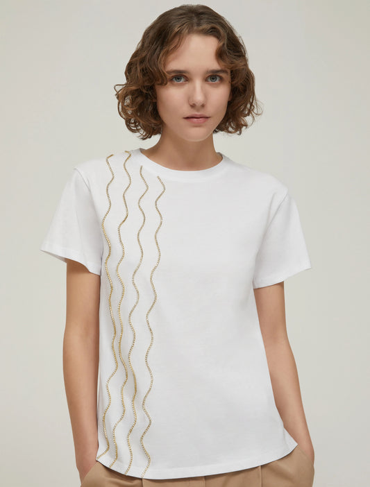 SOLE-005ONDE - T-SHIRT - PENNYBLACK