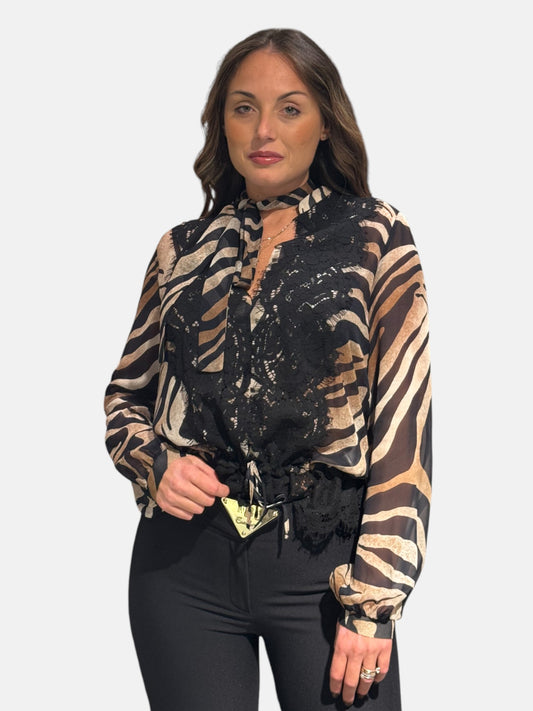 XMF312F-UNICO - CAMICIA - BABYLON W LES FEMMES