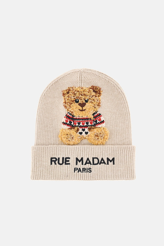 CAPPELLO MARVIN LOVE BEANIE BEIGE