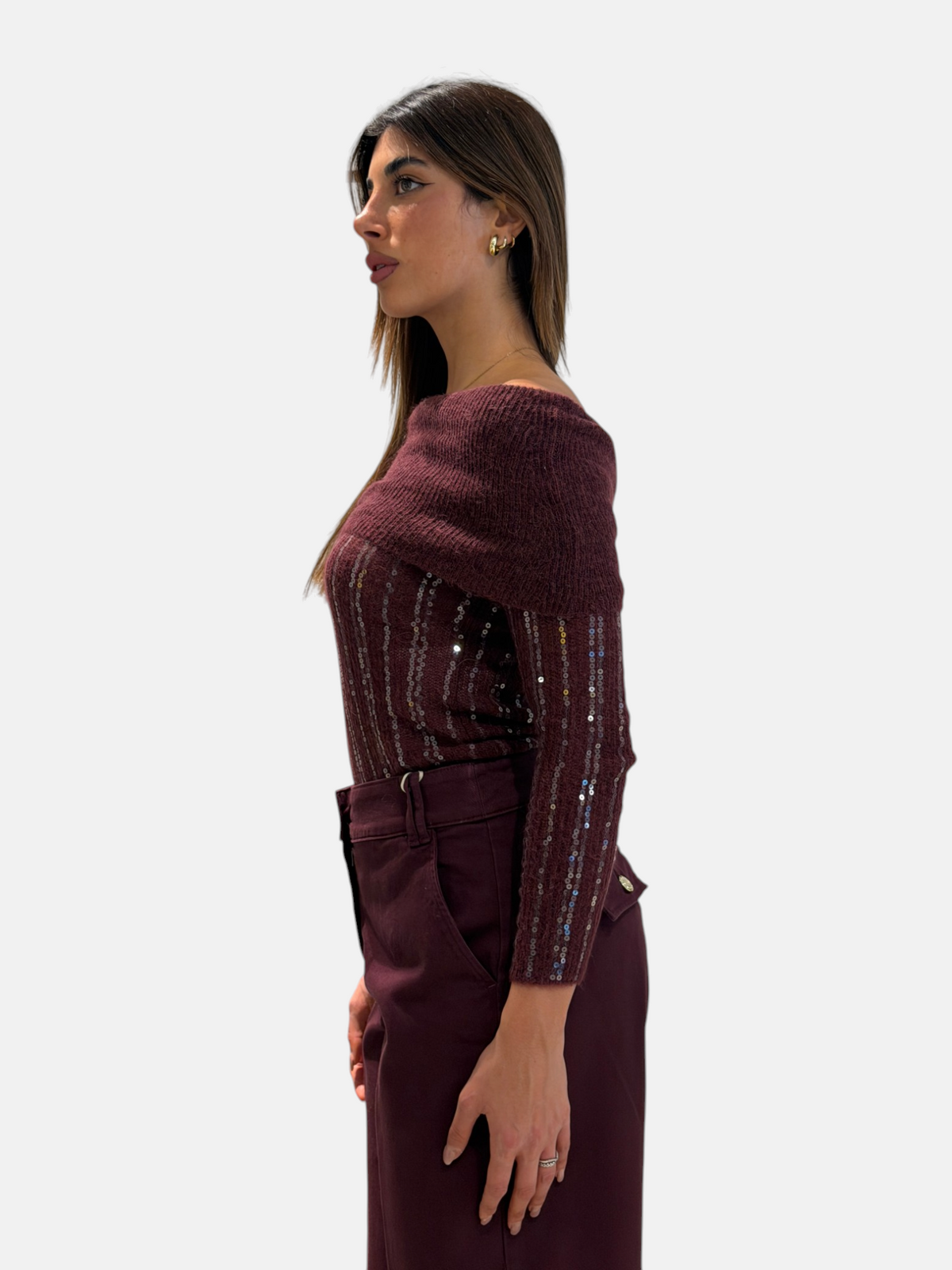 MAGLIA PBPCORONA BORDEAUX