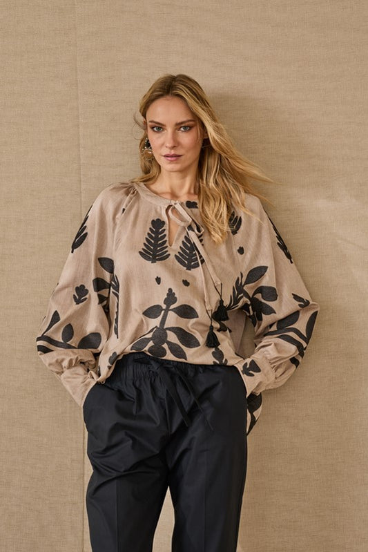 F39X0121-SABBIA - CAMICIA - SOUVENIR