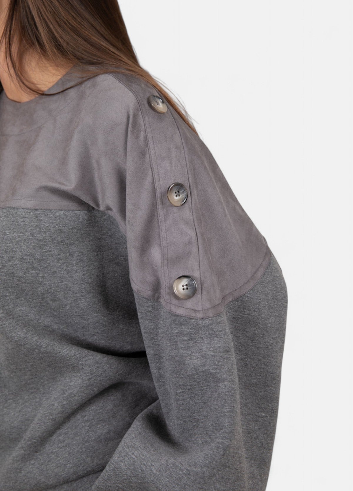 FAQAKNDA-GRIGIO - FELPA - DIXIE