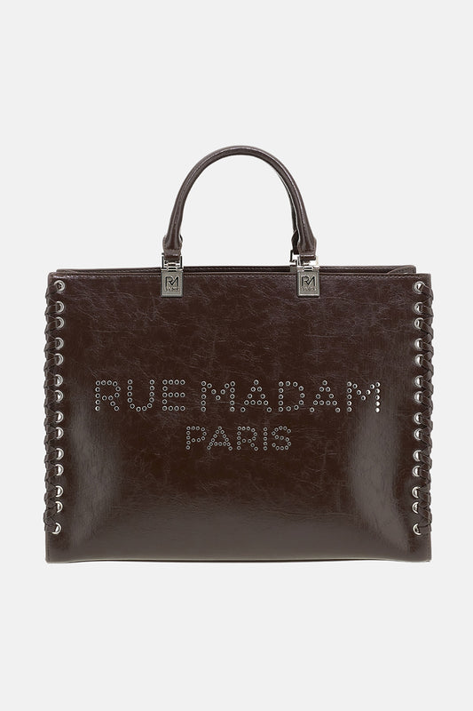 BORSA SIOUX TOTE DARK BROWN