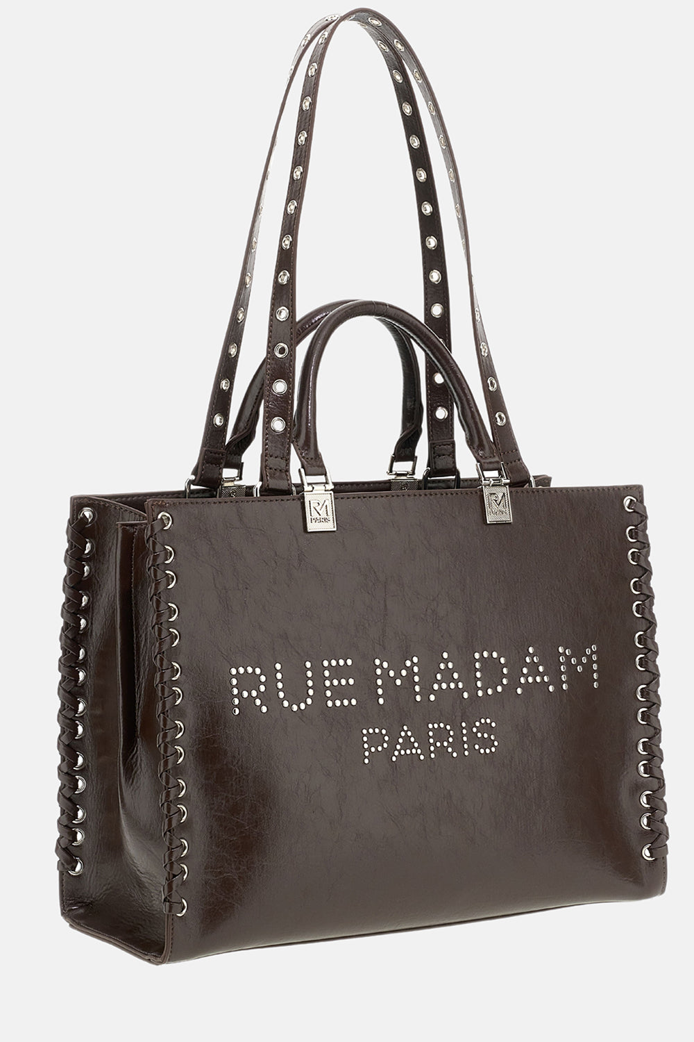 BORSA SIOUX TOTE DARK BROWN