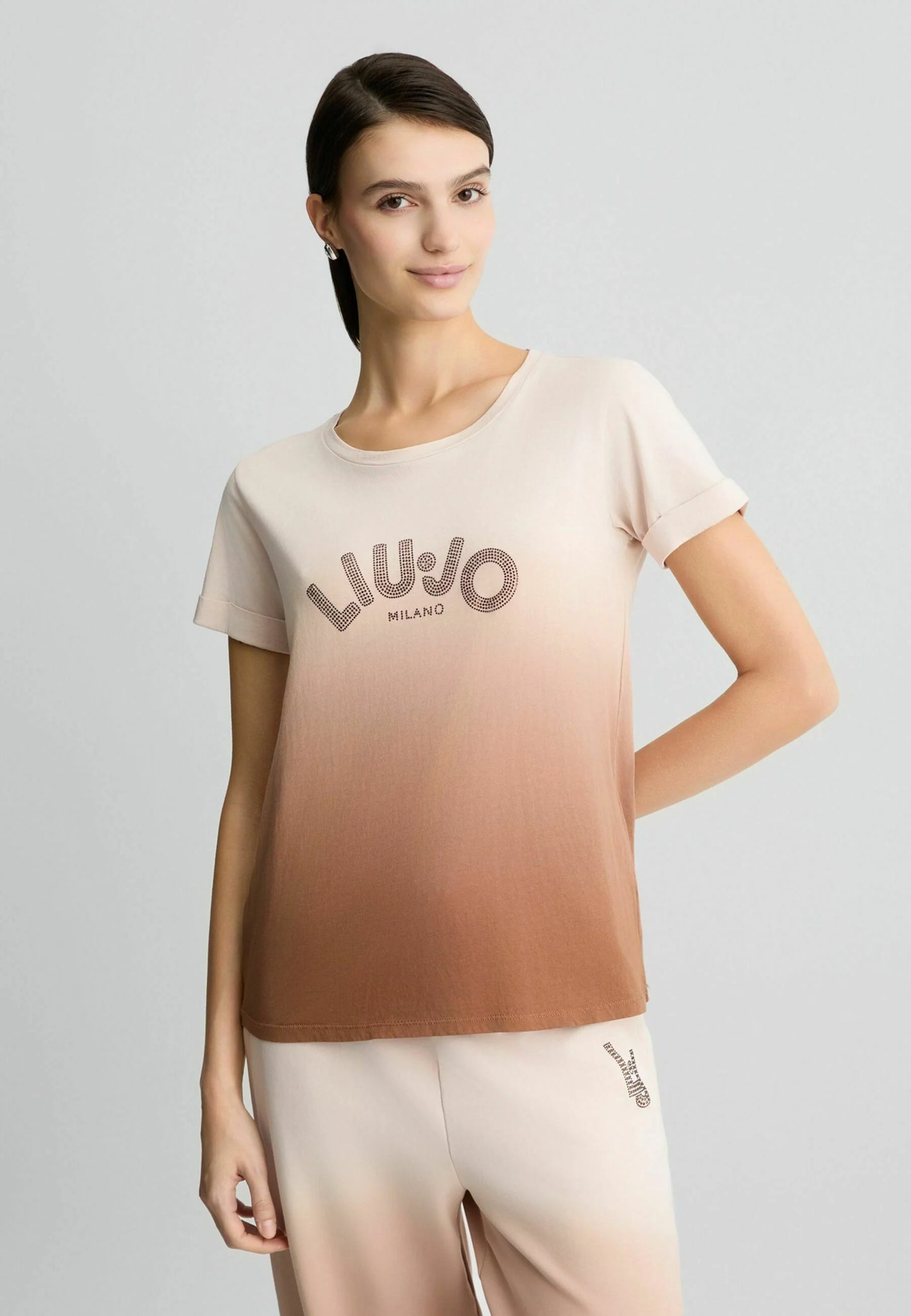 TA5267-NUDEBROWN - T-SHIRT - LIU JO