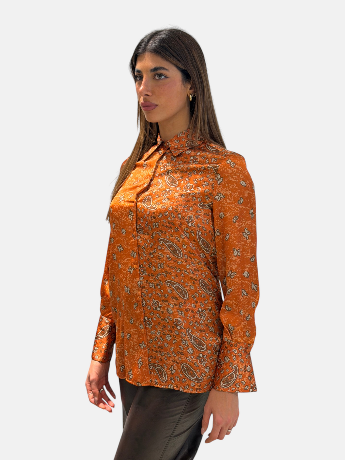 CAMICIA PBBRECENTE ARANCIO