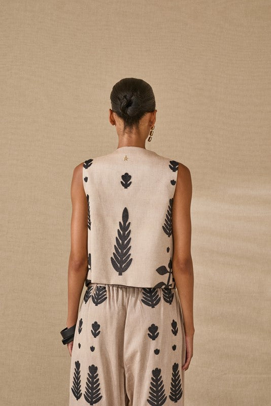 F39X0122-SABBIA - GILET - SOUVENIR