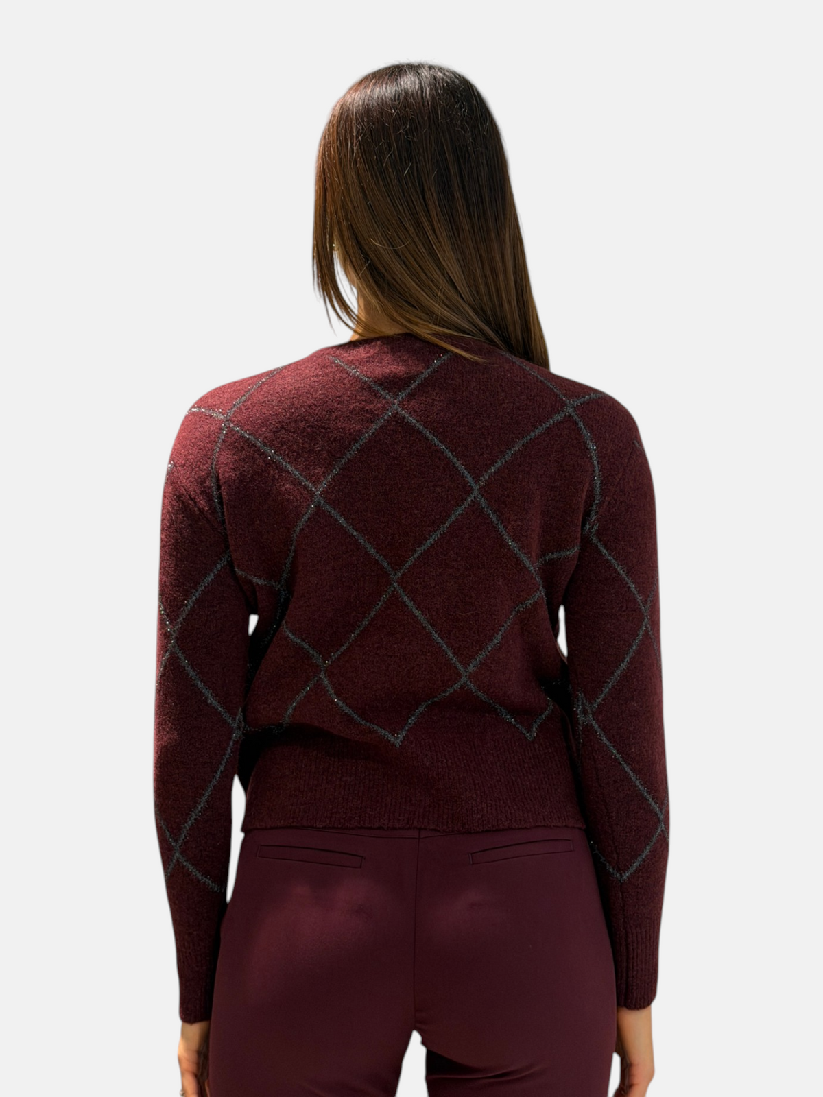 MAGLIA PBPBOERO BORDEAUX