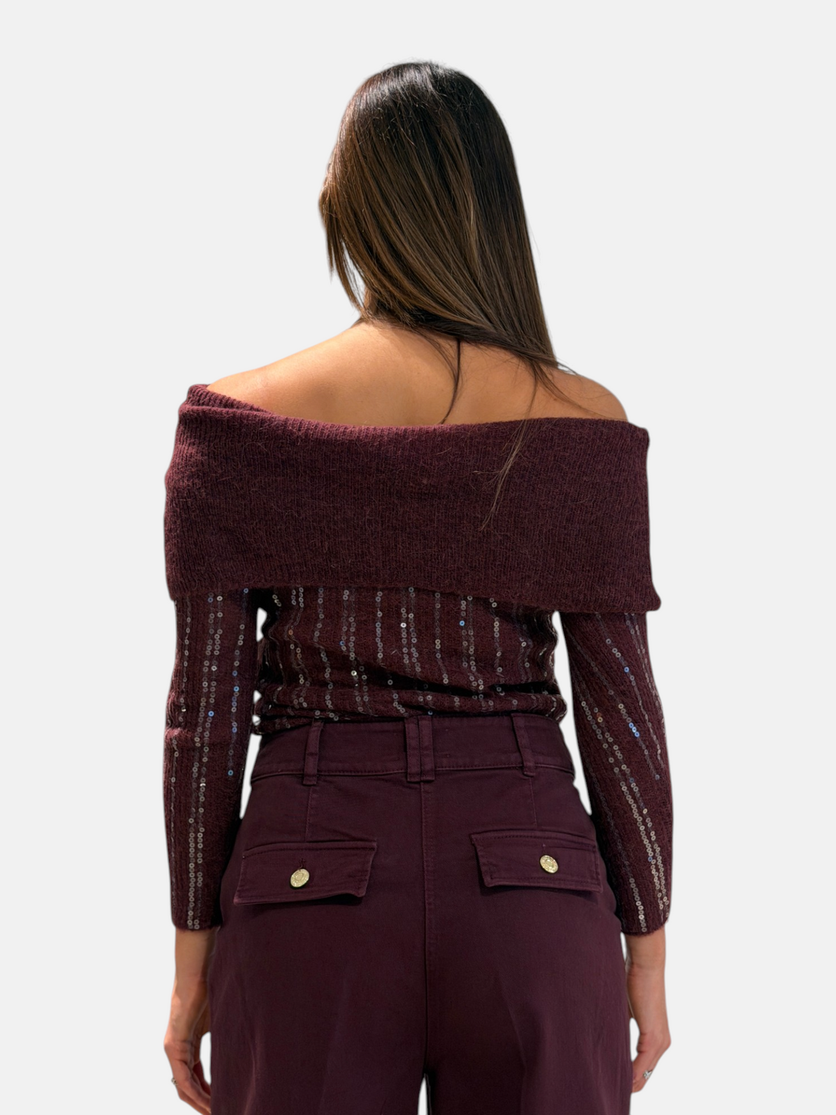 MAGLIA PBPCORONA BORDEAUX