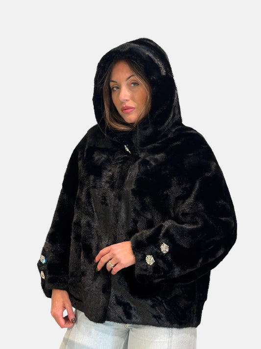 JLYV0531-BLACK - ECOPELLICCIA - FURELLE