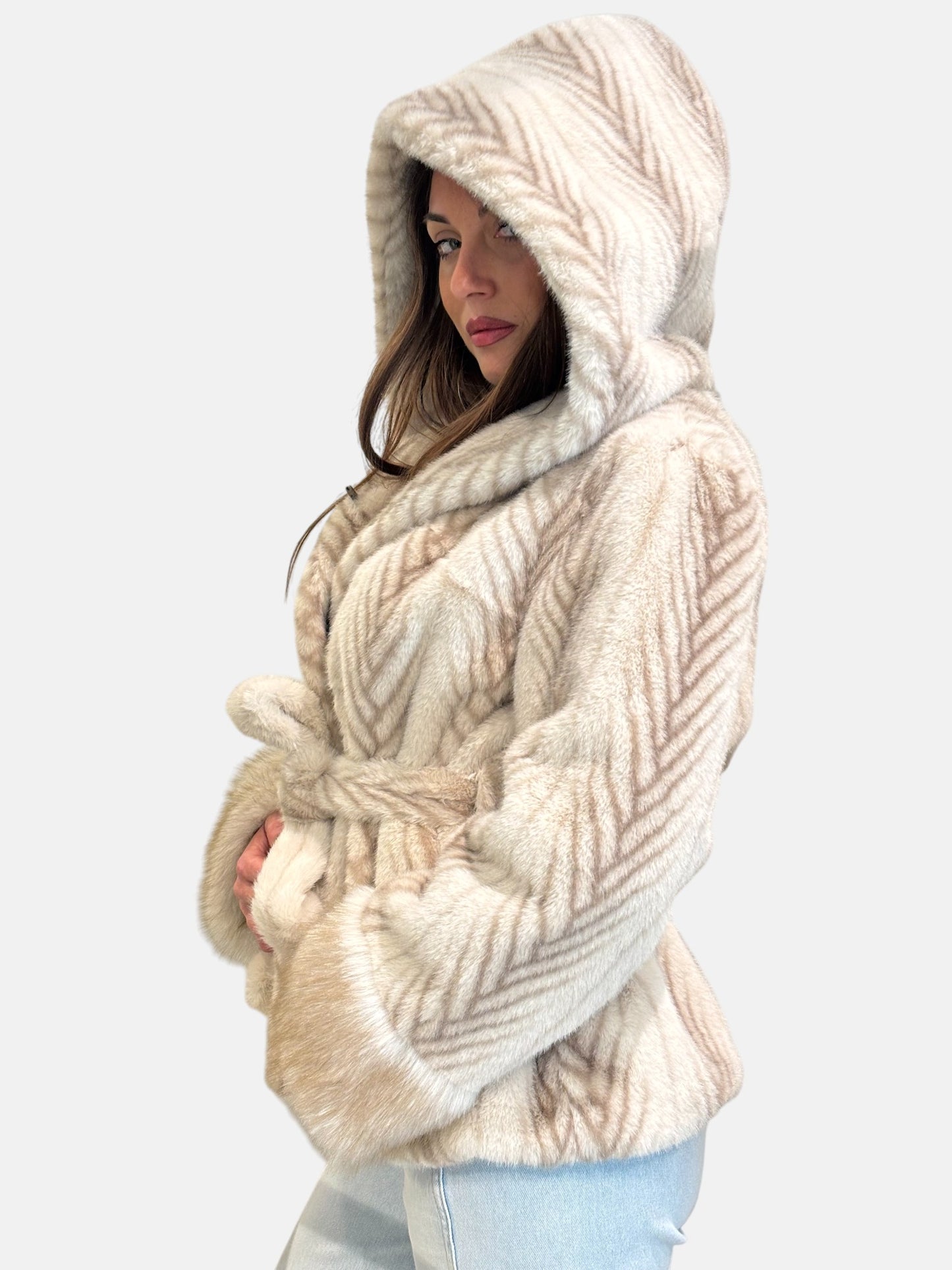 JLYV0522-BEIGE - ECOPELLICCIA - FURELLE