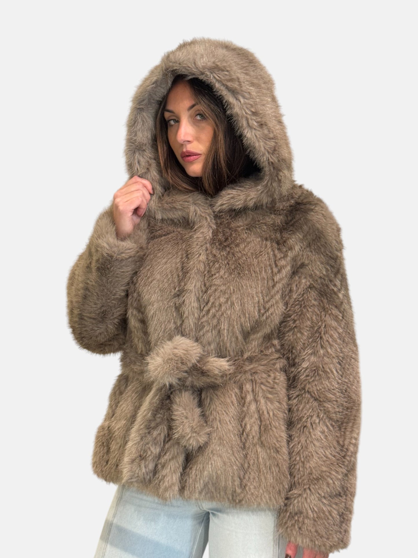 JLYV0547-TAUPE - ECOPELLICCIA - FURELLE