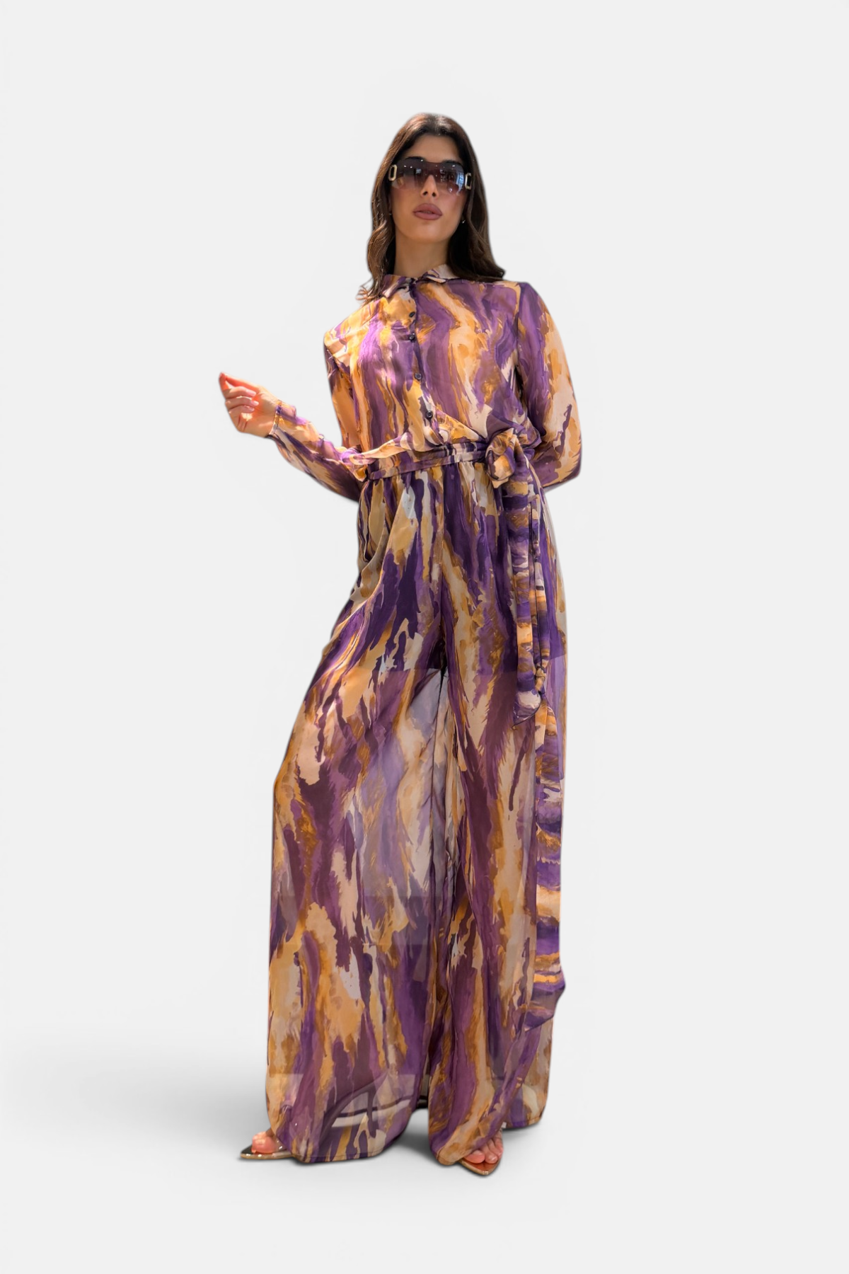 P6134-ZEBRA/VIOLA - TUTA - MOQÈTTE