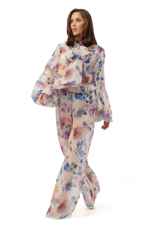 OCEANE-VELVETFLOWERS - PANTALONE - ADORÈ