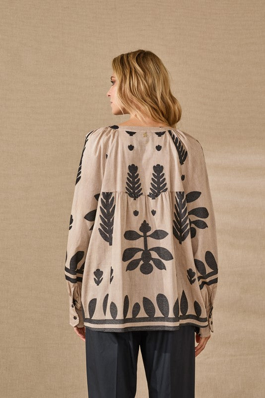 F39X0121-SABBIA - CAMICIA - SOUVENIR