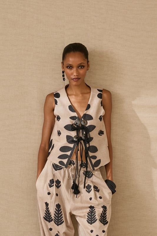 F39X0122-SABBIA - GILET - SOUVENIR