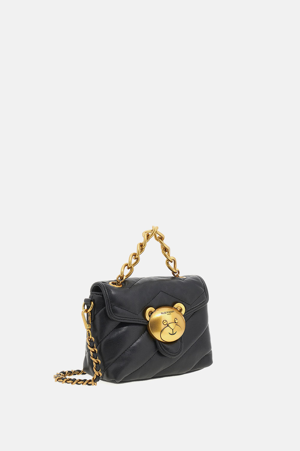 PUFFYSHOULDERXS-BLACK - BORSA - RUE MADAM PARIS