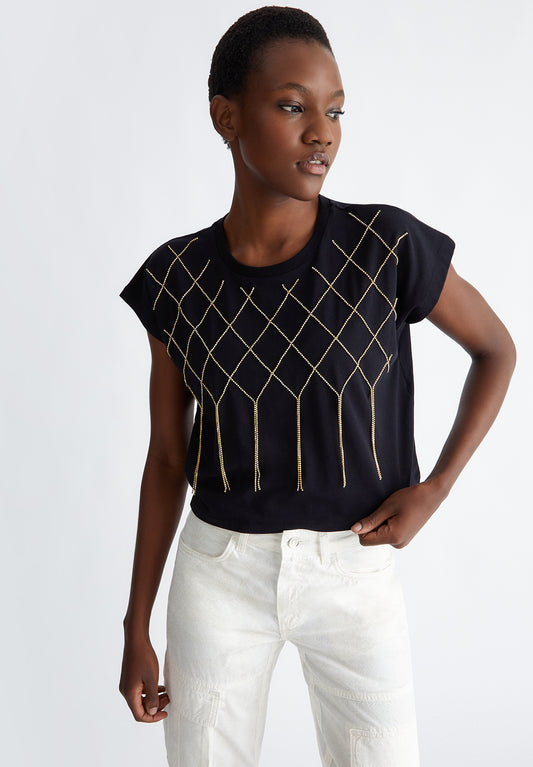 CA4444-NERO - T-SHIRT - LIU JO