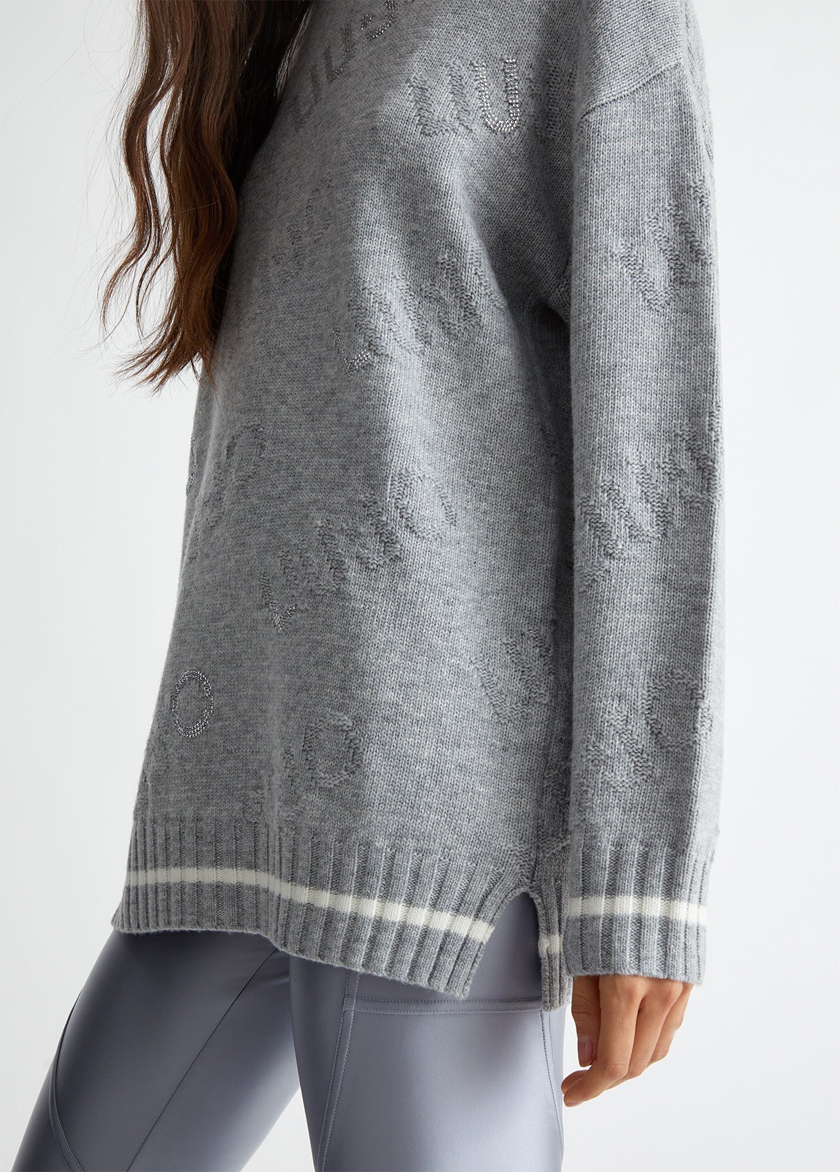 TF4173-GRIGIO - MAGLIA - LIU JO