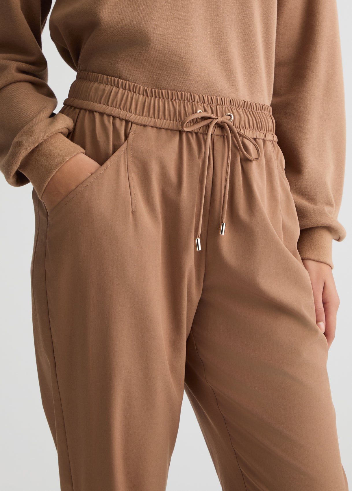 TA5144-NUDEBROWN - PANTALONE - LIU JO