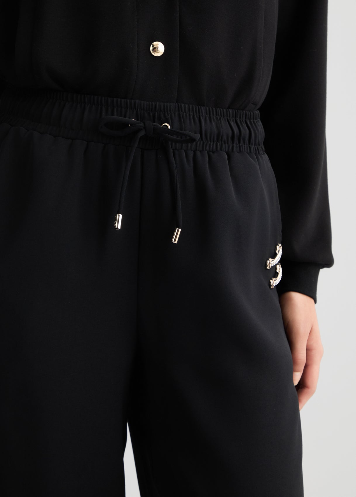 TA5138-NERO - PANTALONE - LIU JO