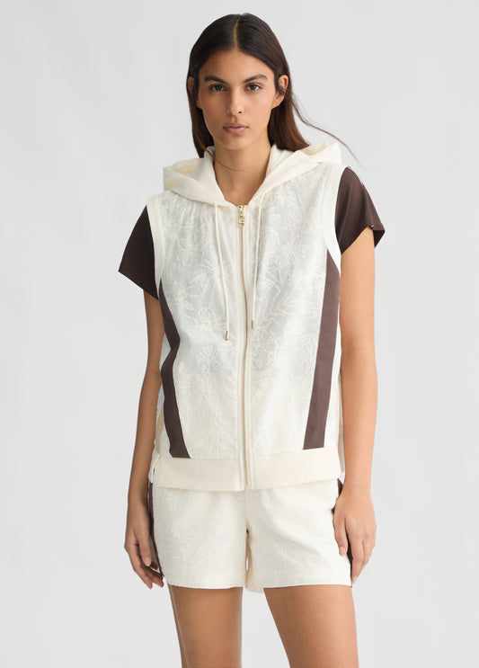 TA5156-WHITEMILK - GILET - LIU JO