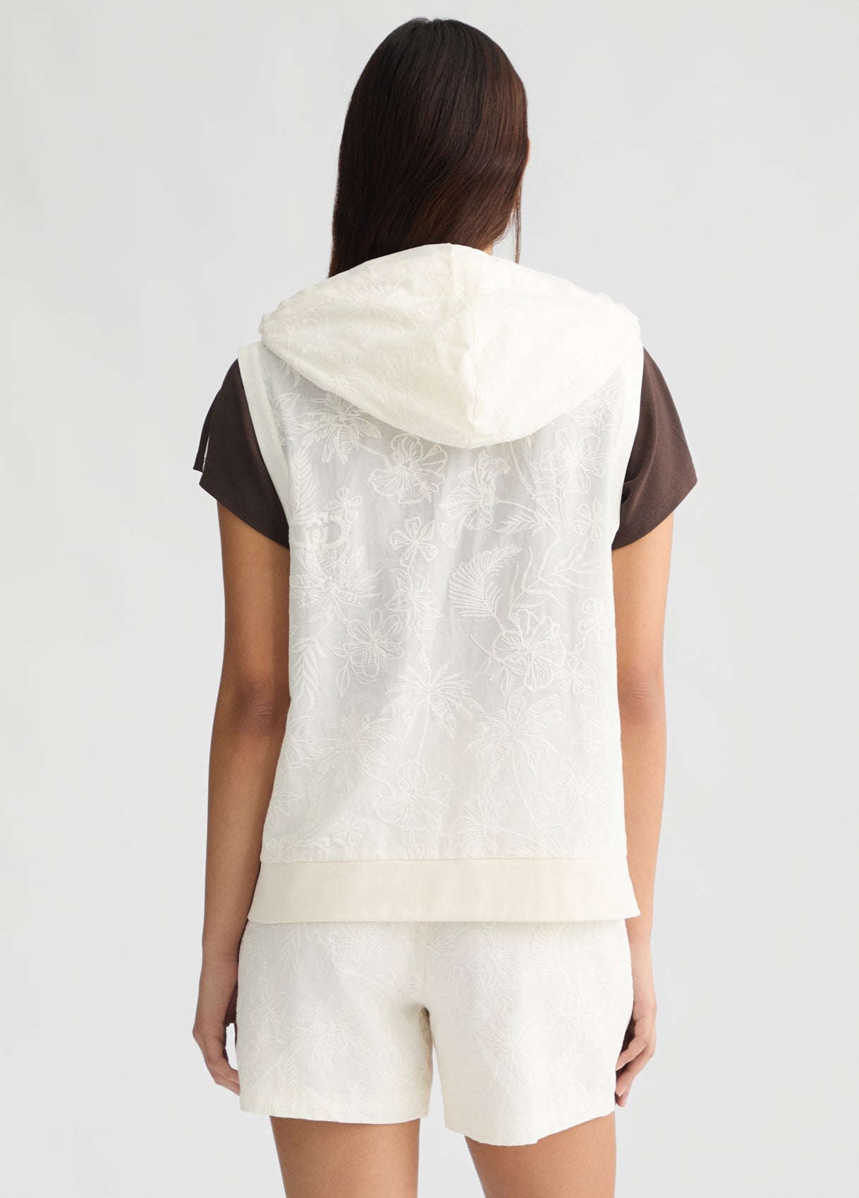 TA5156-WHITEMILK - GILET - LIU JO