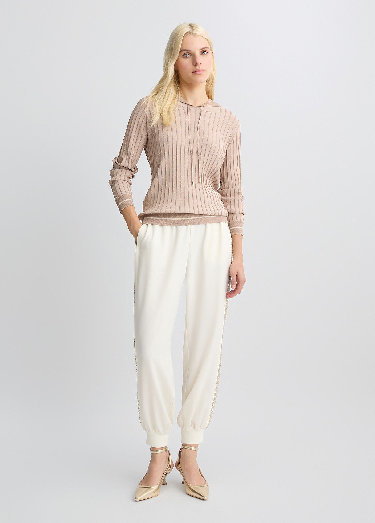 TA5264-WHITEMILK - PANTALONE - LIU JO