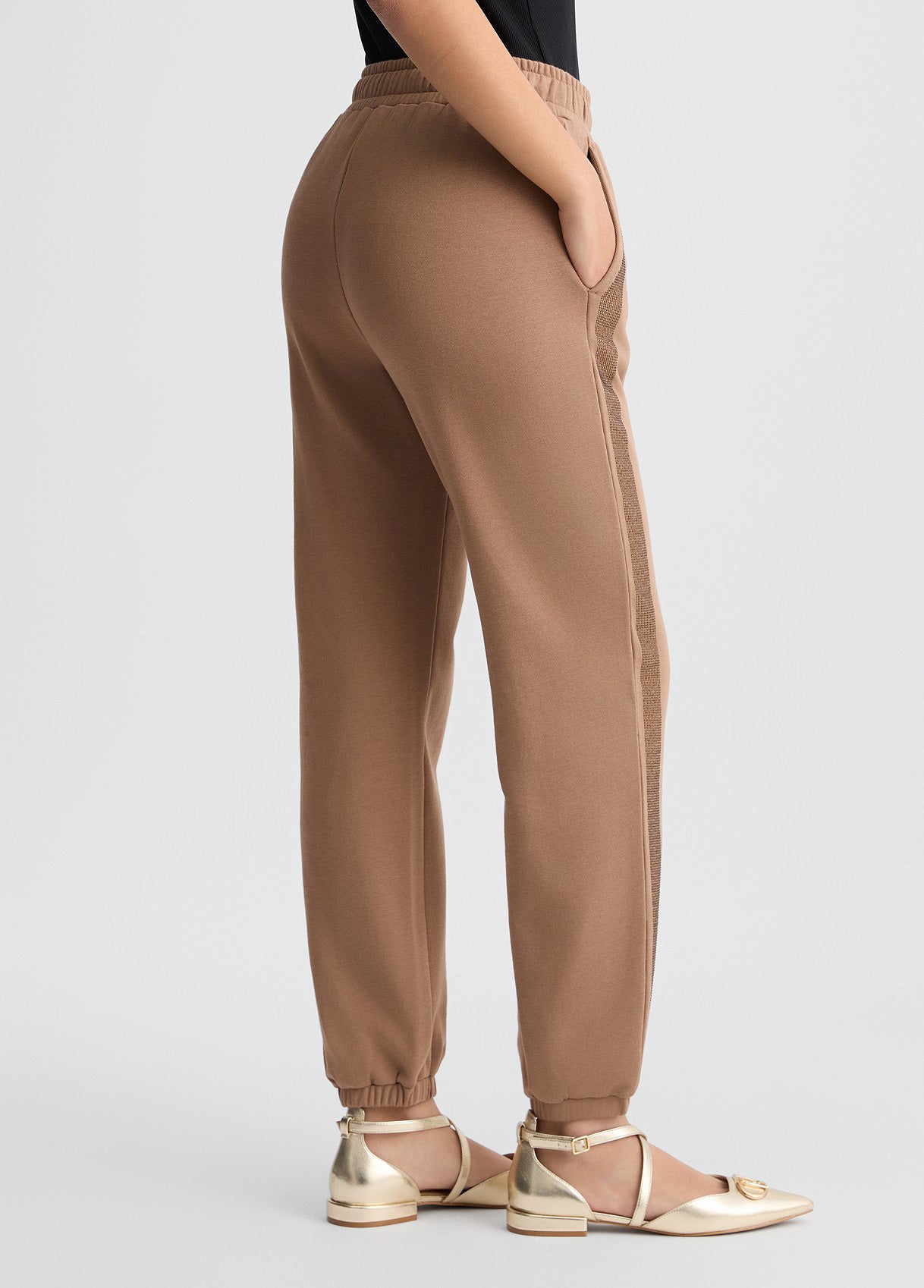 TA5051-NUDEBROWN - PANTALONE - LIU JO