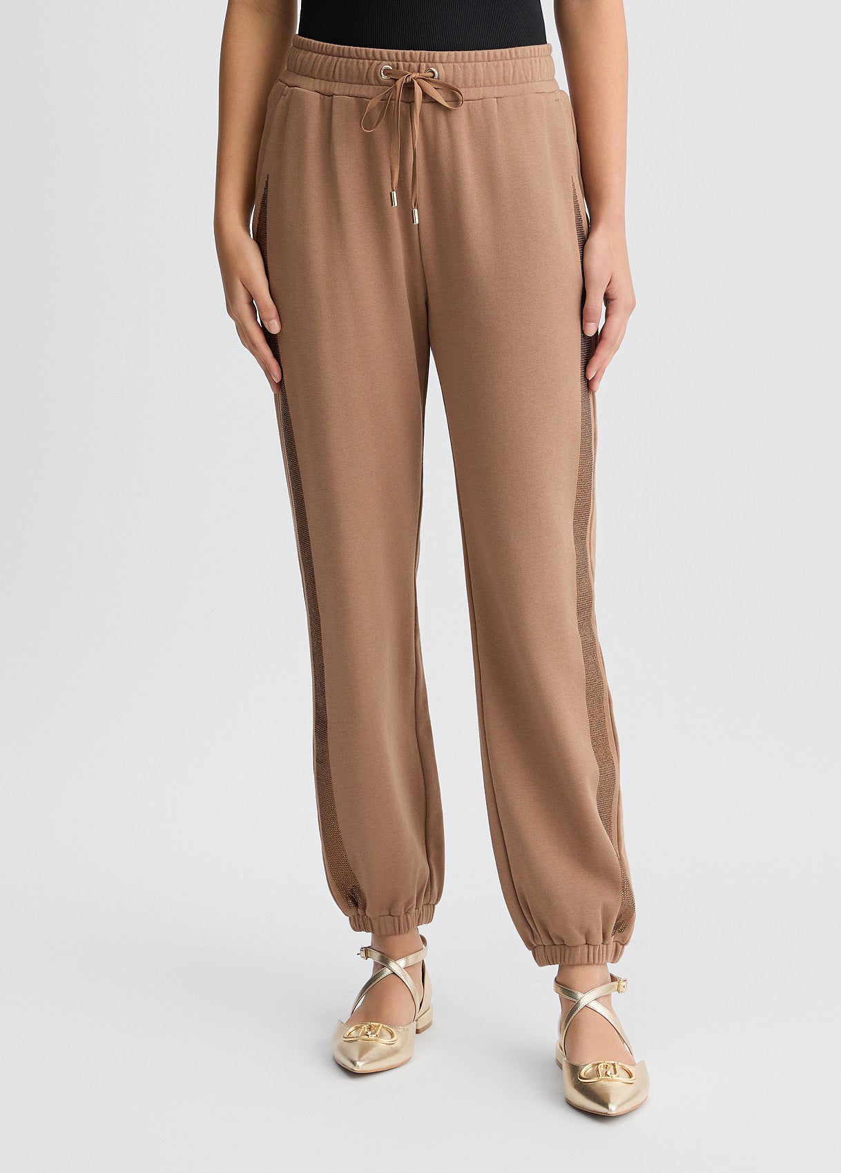 TA5051-NUDEBROWN - PANTALONE - LIU JO