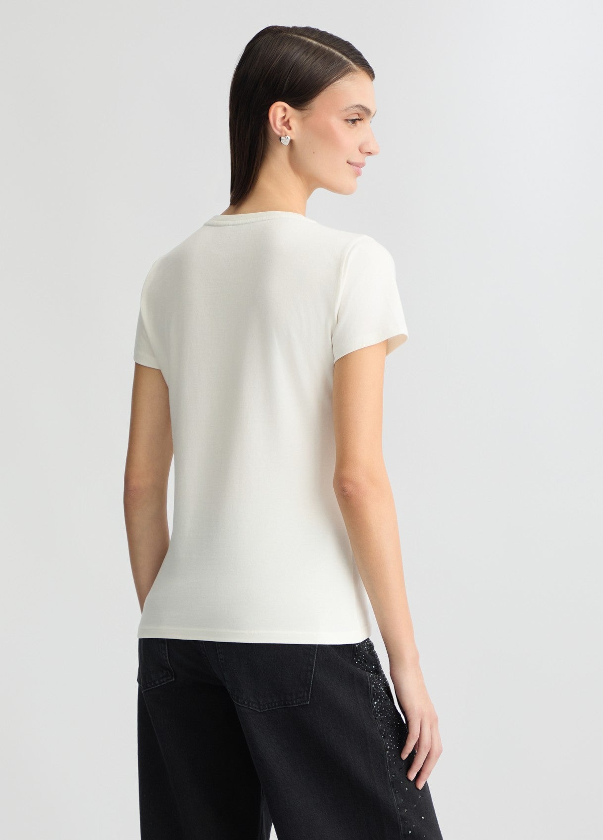 TA5214M9127-WHITEMILK - T-SHIRT - LIU JO