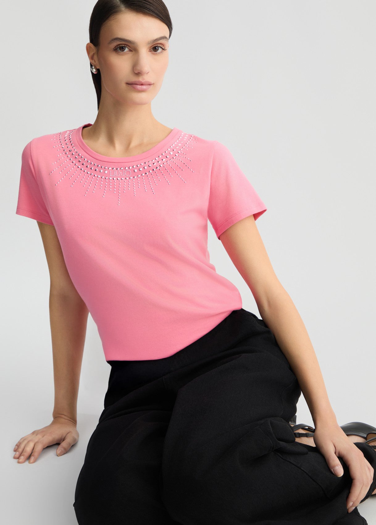 TA5214M9270-CAMELIA - T-SHIRT - LIU JO