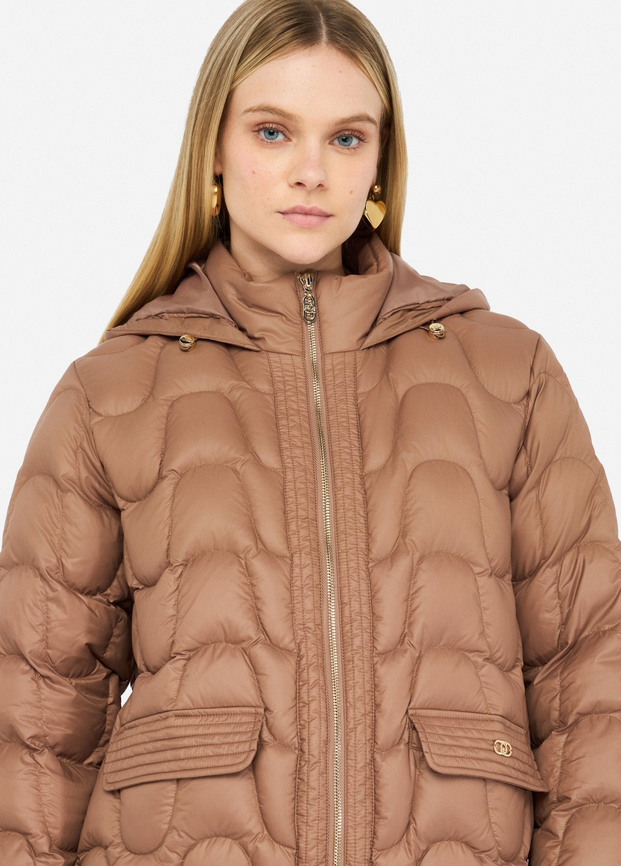 TF5202-CHOCOLATE - PIUMINO - LIU JO