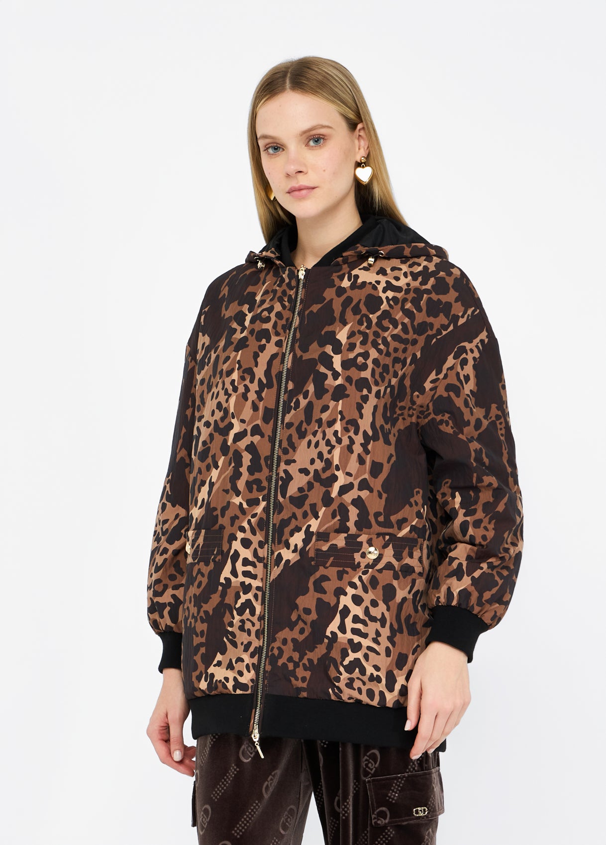 TF5255-CHOCOLATE - PIUMINO - LIU JO