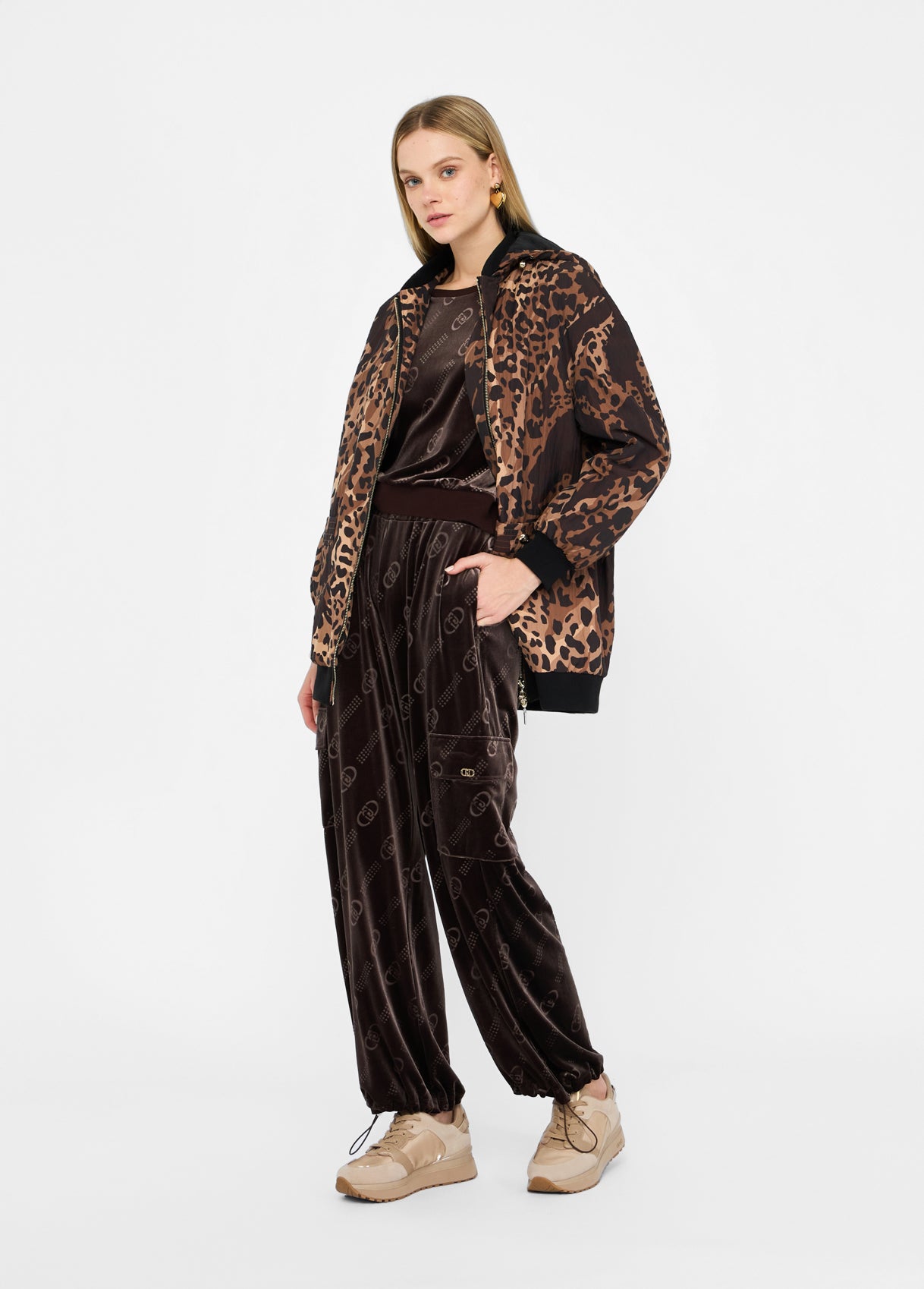 TF5255-CHOCOLATE - PIUMINO - LIU JO