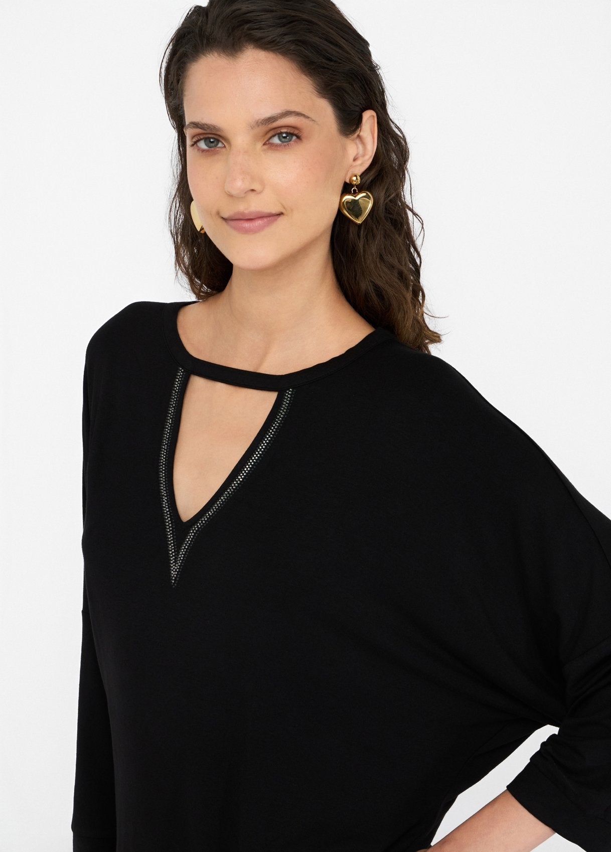TF5185-NERO - T-SHIRT - LIU JO