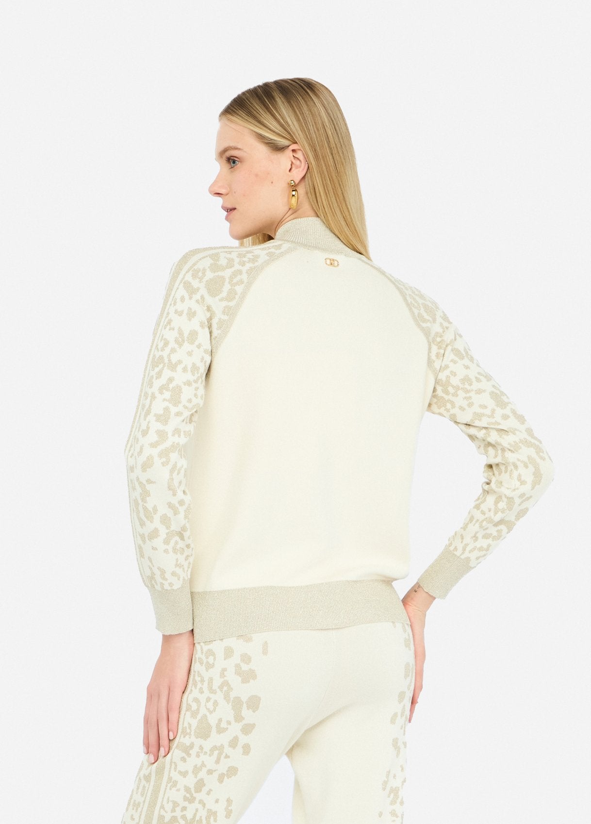 TF5171-LATTE/GOLD - MAGLIA - LIU JO