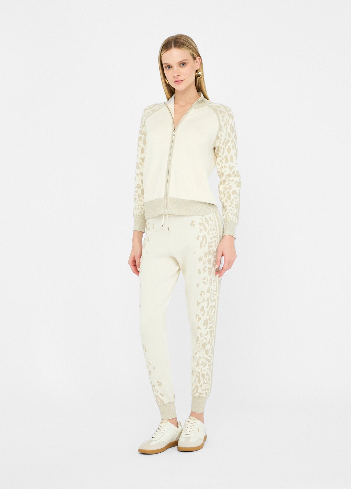 TF5171-LATTE/GOLD - MAGLIA - LIU JO