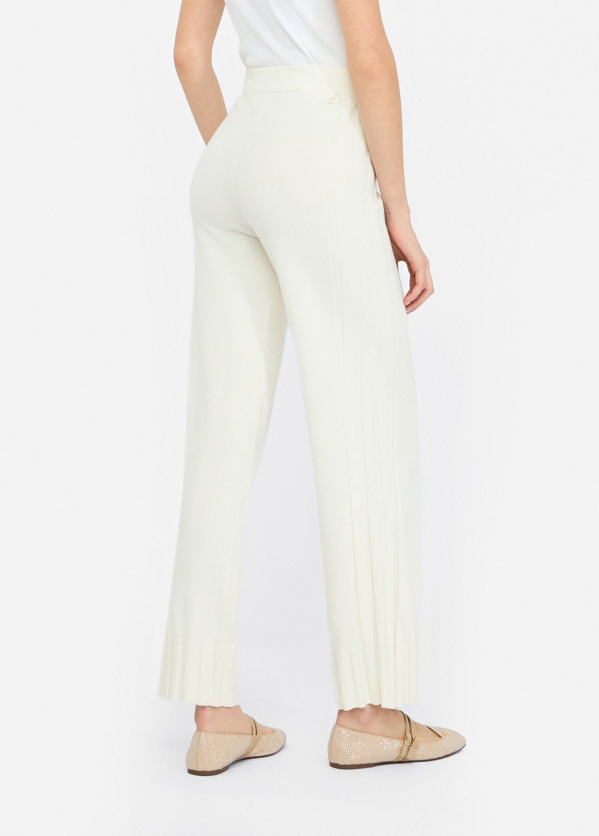 TF5207-BIANCOLATTE - PANTALONE - LIU JO