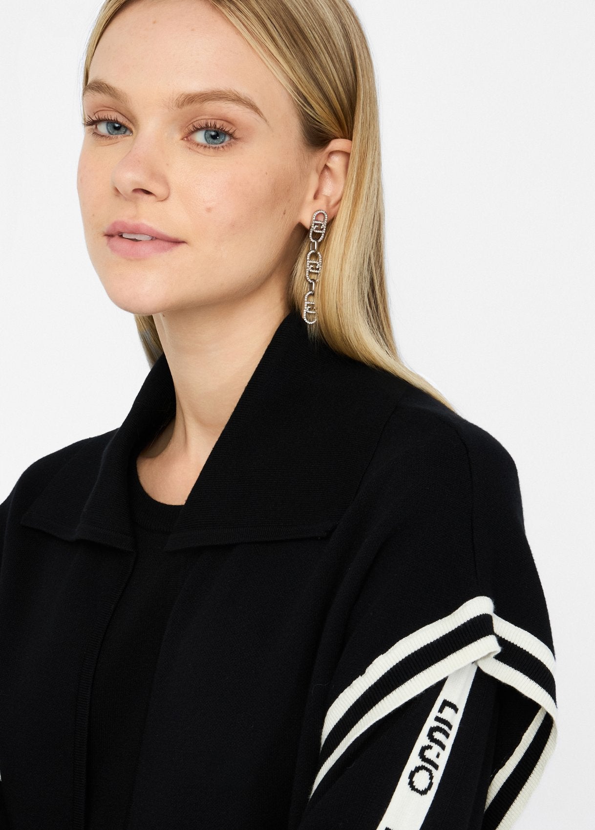 TF5213-NERO/BIANCO - GILET - LIU JO