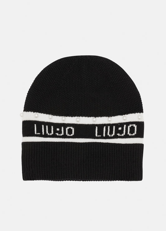TF5239-NERO/BIANCO - CAPPELLO - LIU JO