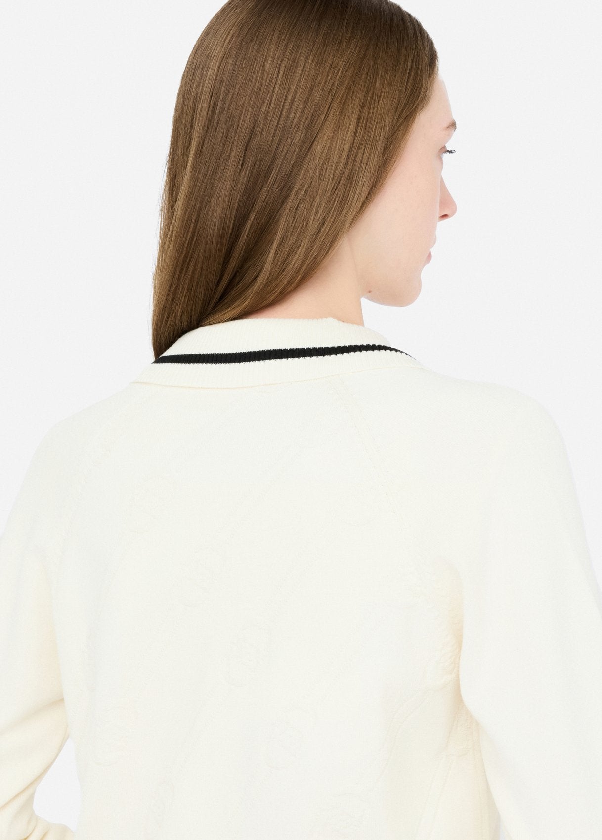 TF5032-LATTE/NERO - MAGLIA - LIU JO